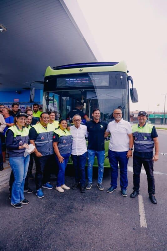 Frota de ônibus de João Pessoa ganha 60 veículos 100% elétricos, que passam a circular a partir desta quinta-feira