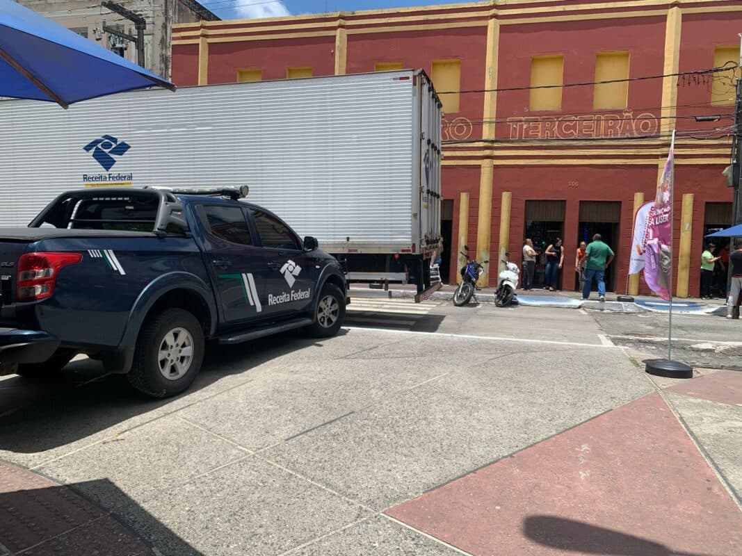 Receita Federal deflagra operação no Centro de João Pessoa