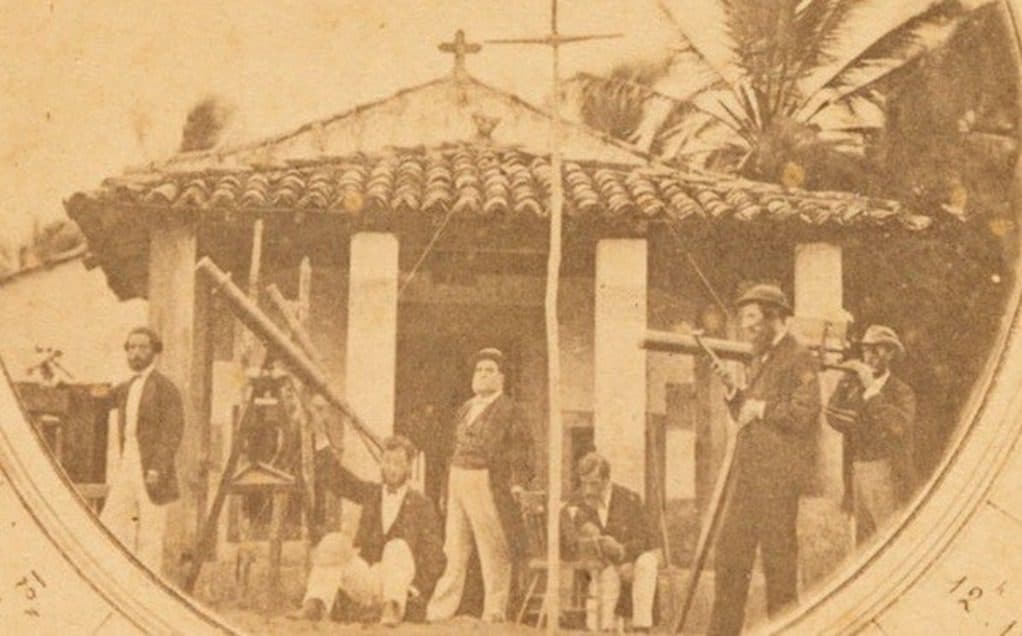Primeira foto feita na Paraíba completa 157 anos e Santuário da Penha recebe encontro de Astronomia para comemorar expedição de 1868