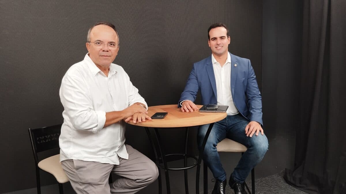 Sem política: Lucas Ribeiro diz que reunião entre João Azevêdo e Cícero Lucena foi 'protocolar'