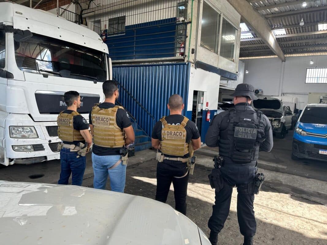 R$ 60 milhões: megaoperação contra organização criminosa responsável por furtar módulos de veículos pesados é deflagrada na Paraíba e mais quatro estados