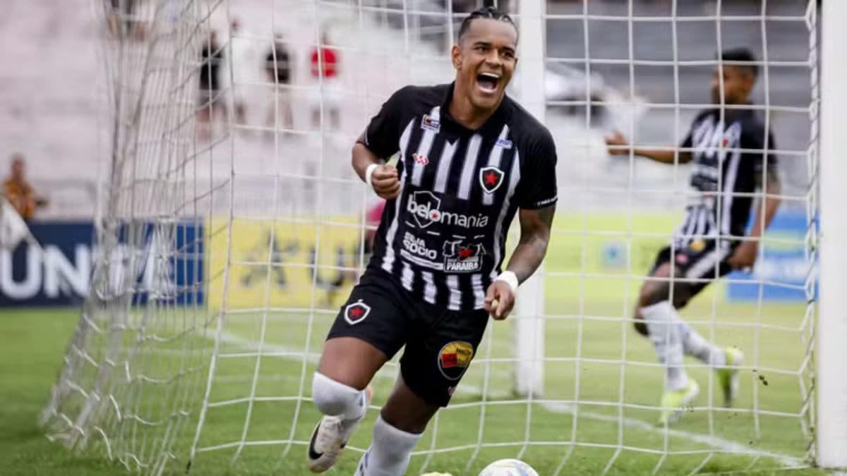 Botafogo-PB comunica saída do atacante Danilo Mariotto