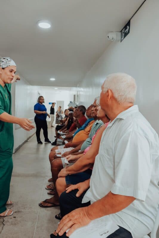 Mais de 100 cirurgias são realizadas em mutirão de Catarata e Pterígio em Cabedelo