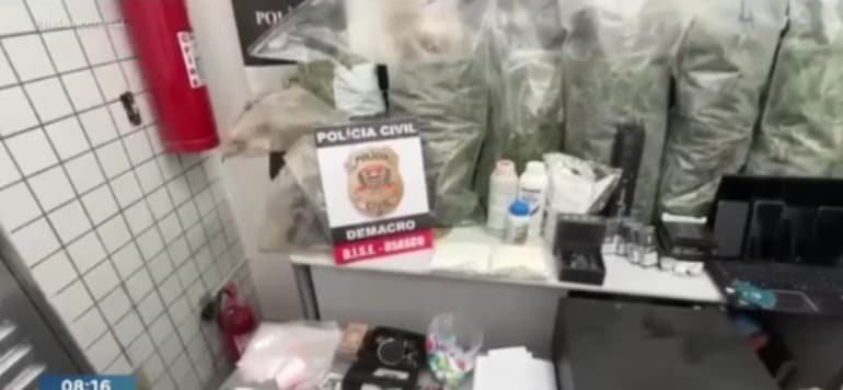 Polícia estoura laboratório de maconha gourmet e prende traficantes em São Paulo