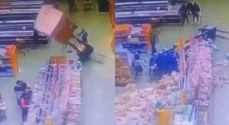 Funcionário vai responder por lesão corporal em caso de queda de caixas de leite condensado que atingiram cliente