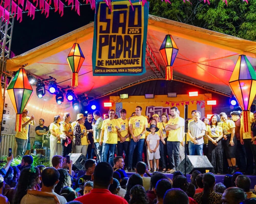 Lucas Ribeiro participa do lançamento do São Pedro de Mamanguape e reforça apoio às festas tradicionais