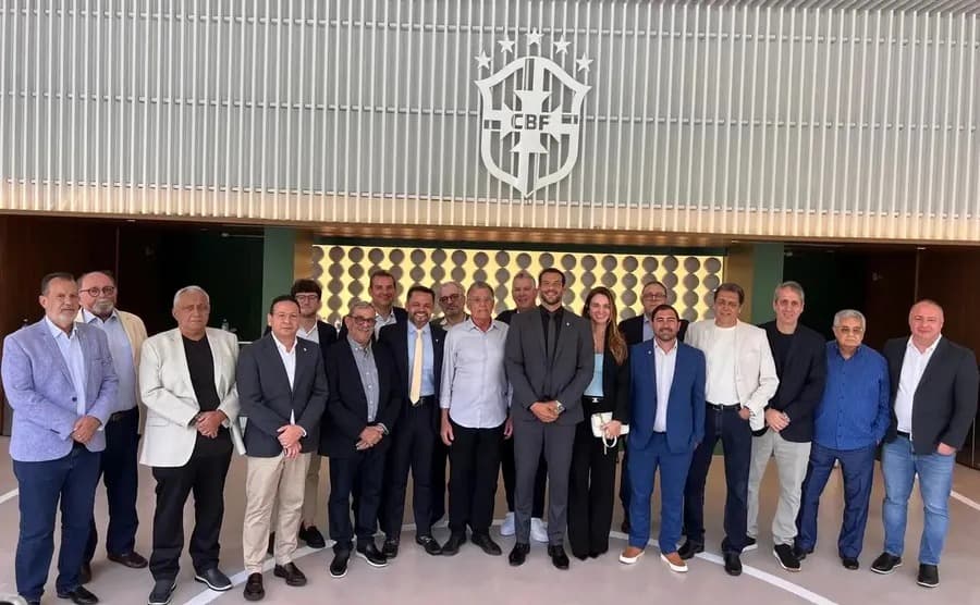 Samir Xaud é eleito novo presidente da CBF e Michelle Ramalho, da Paraíba, é 1ª mulher eleita vice na Confederação