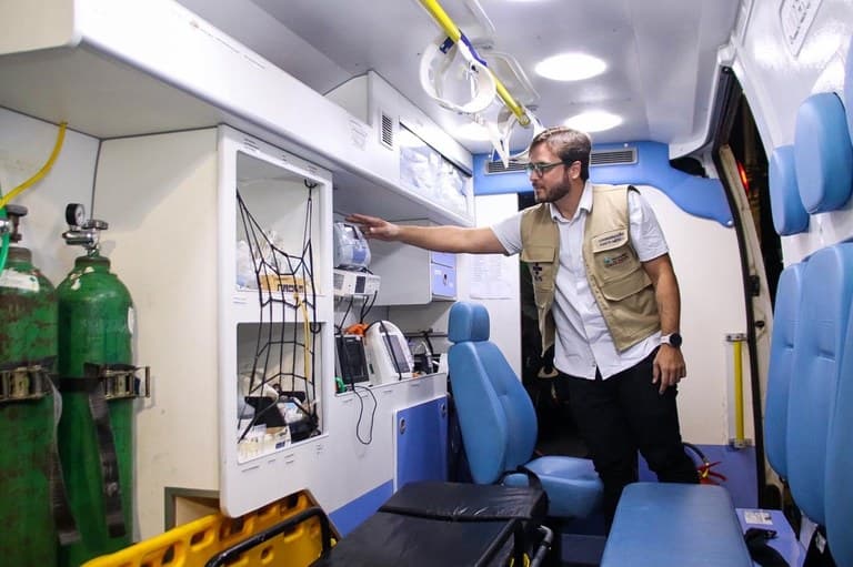 Posto Avançado da Saúde no Parque do Povo registra mais de 100 atendimentos na abertura do Maior São João do Mundo