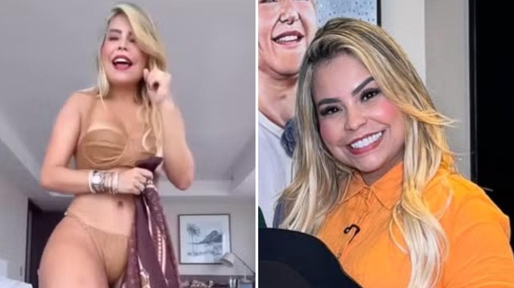 Prefeita viraliza dançando forró de biquíni e divide opiniões nas redes