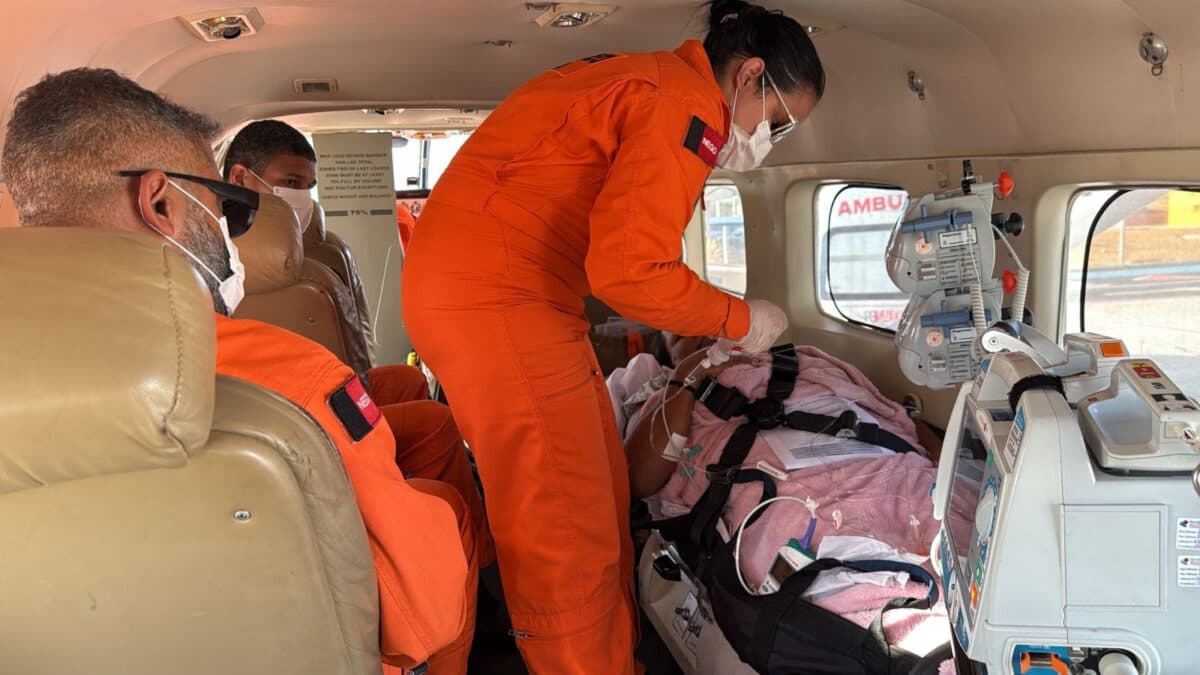 Coração Paraibano: transporte aeromédico ágil salva vida de paciente do Sertão