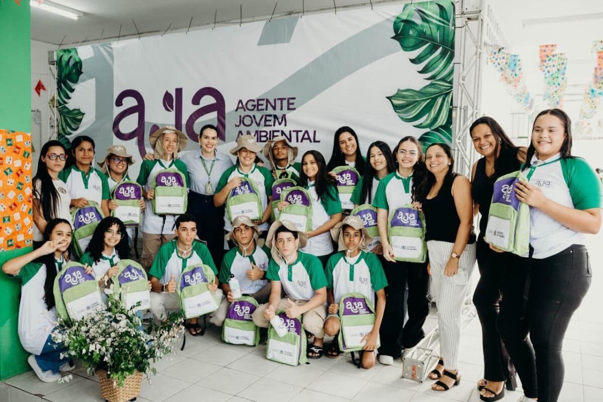 Kits são entregues a jovens multiplicadores de consciência ambiental na Paraíba: saiba quais cidades contempladas