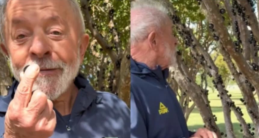 "Vou levar jabuticaba para você, Trump", brinca Lula após tarifa de 50% anunciada por presidente dos EUA
