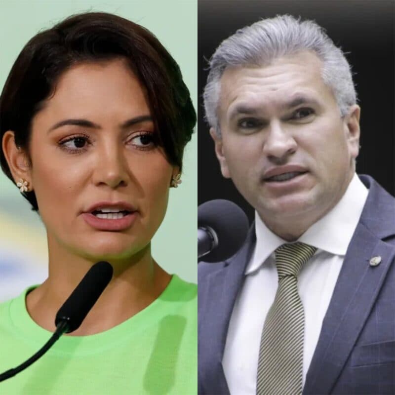Tatuagem secreta de Michelle Bolsonaro vira assunto em entrevista e Julian Lemos reage: "nunca falei nisso"