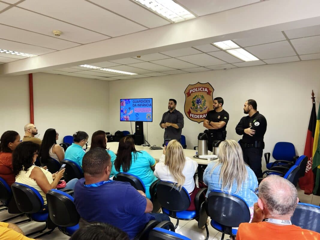 PF realiza palestra para Conselheiros Tutelares sobre crimes sexuais contra crianças e adolescentes em Campina Grande
