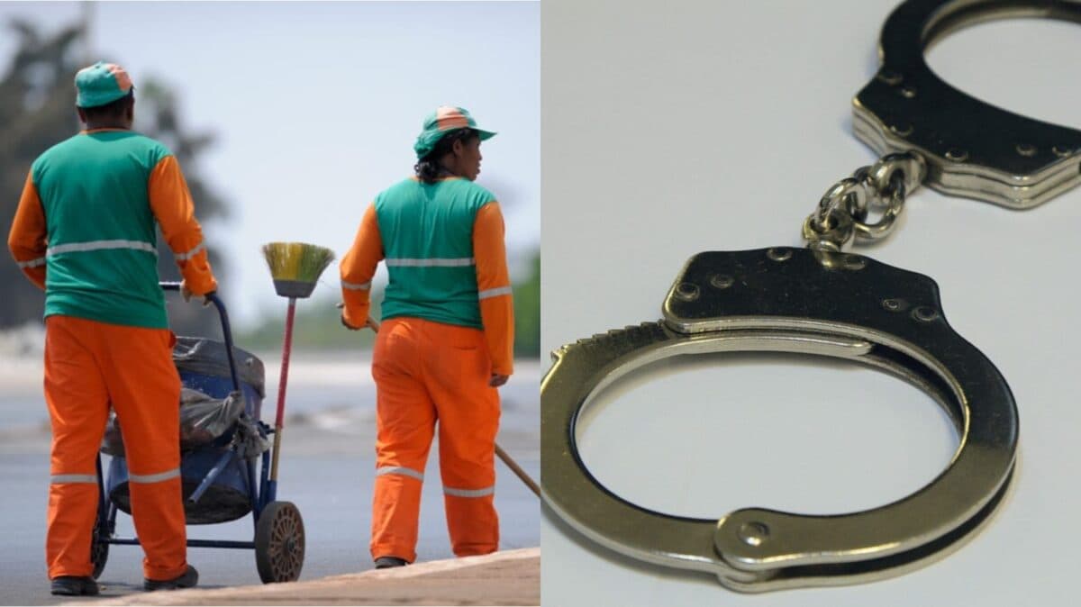 Homem assalta mulher, tenta fugir e é pego por Gari, em Guarabira