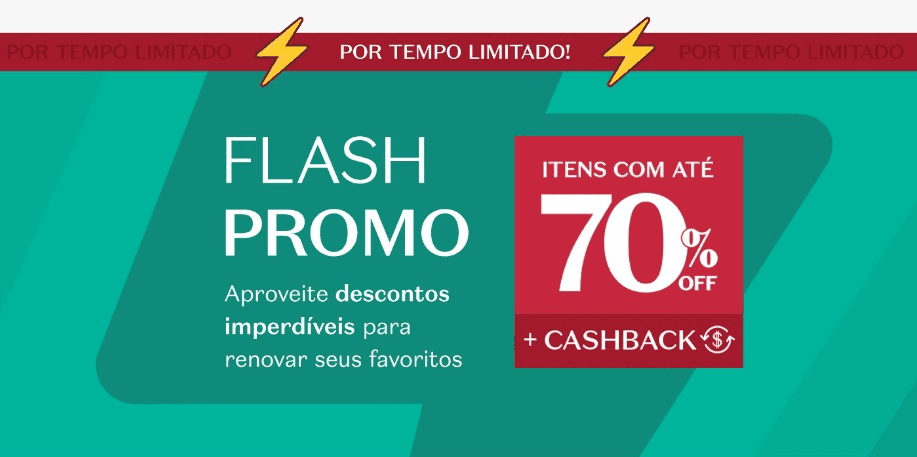 Aproveite a Flash Promo O Boticário com até 70% de desconto