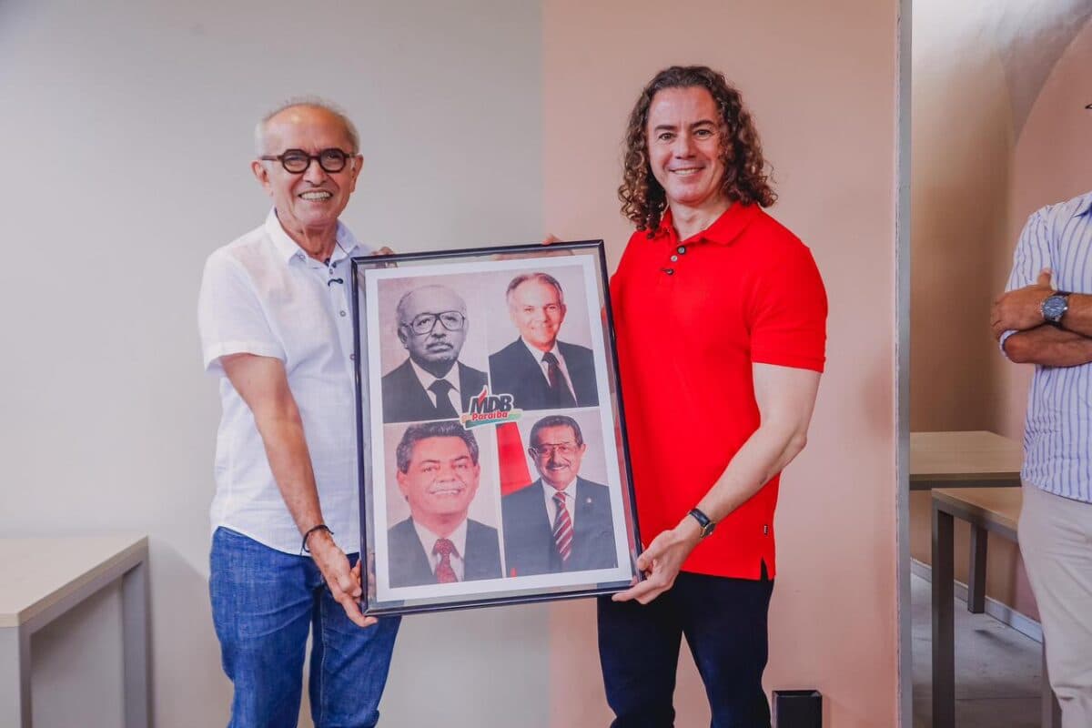 Como antecipado pelo ClickPB, MDB confirma Cícero Lucena como novo filiado