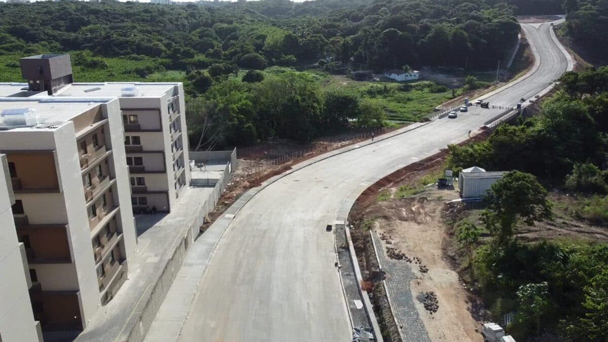 Vias do Atlântico: obra que ligará Altiplano a UFPB deve ficar pronta até o fim deste mês, diz DER