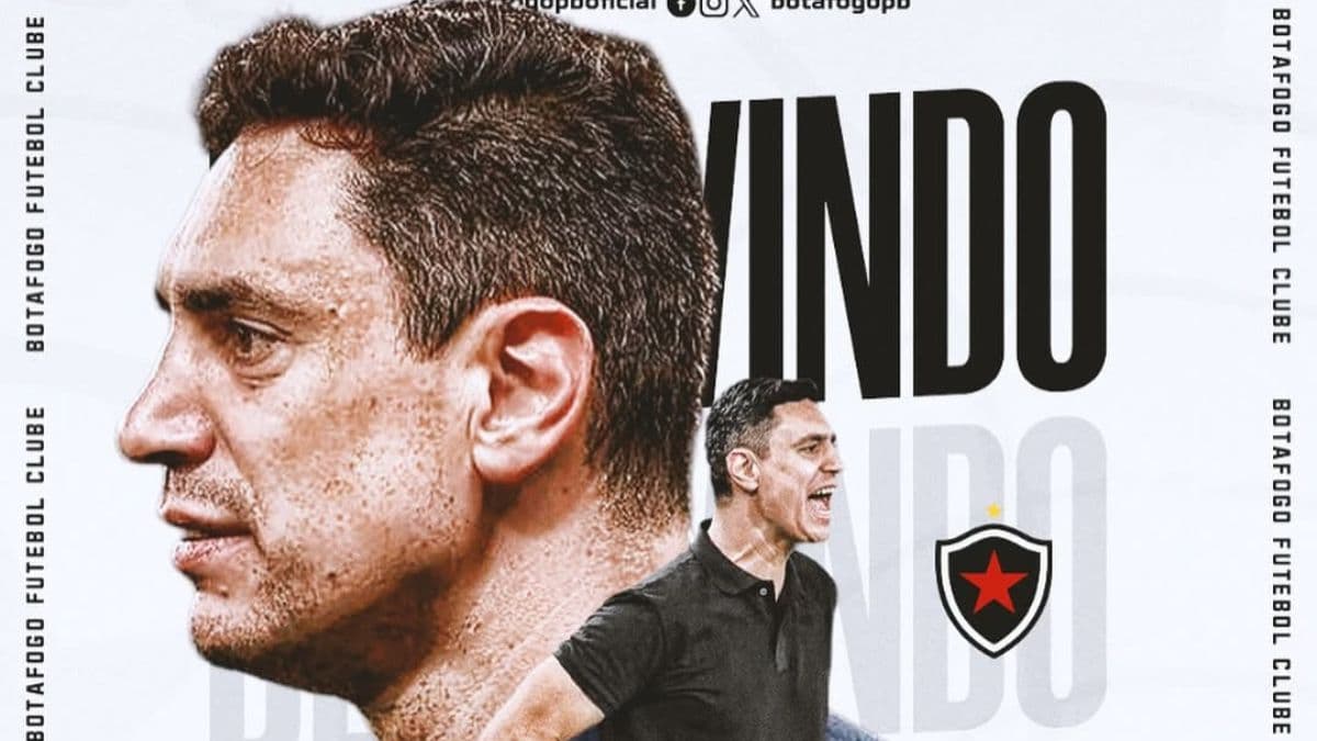 Botafogo-PB anuncia Bernardo Franco como novo treinador