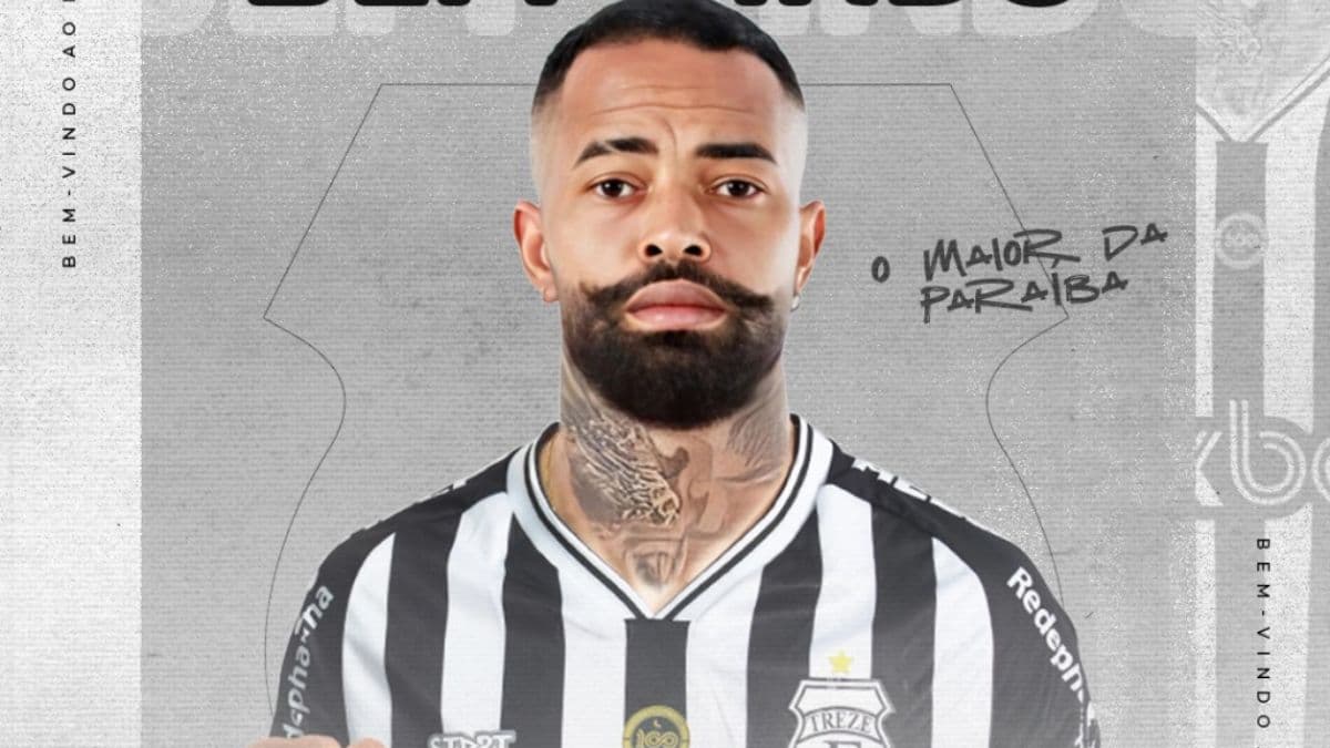 Treze anuncia o atacante Giva, ex-Santos e com passagem por vários times nordestinos