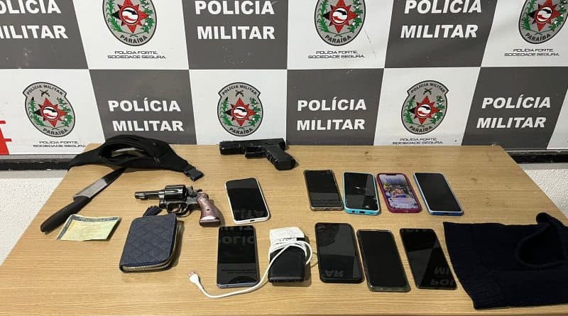 Cinco suspeitos de assaltar estudantes são presos no bairro de Jaguaribe