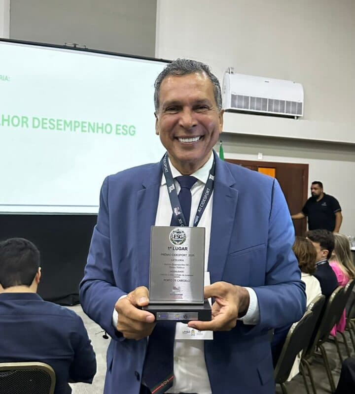 Porto de Cabedelo é premiado e Ricardo Barbosa destaca liderança: "desempenho reconhecido"