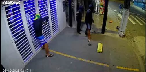 Homem é preso após tentativa de arrombamento a loja de roupas em Mandacaru