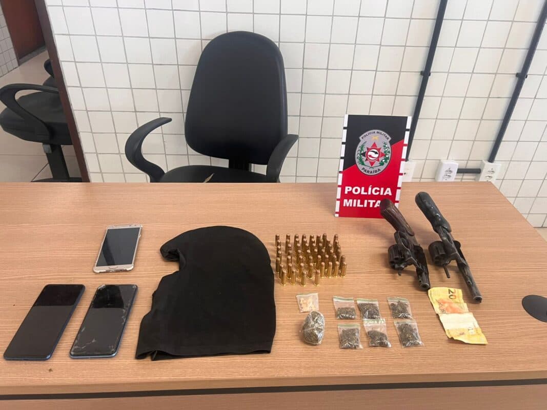 Polícia impede ataque em residencial de João Pessoa e apreende adolescentes com armas e munições