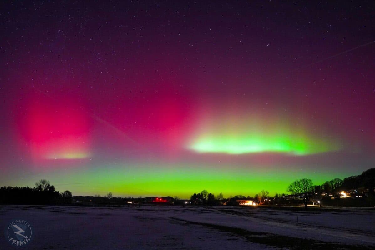Tempestade solar mais intensa em 20 anos leva aurora boreal a várias partes do mundo