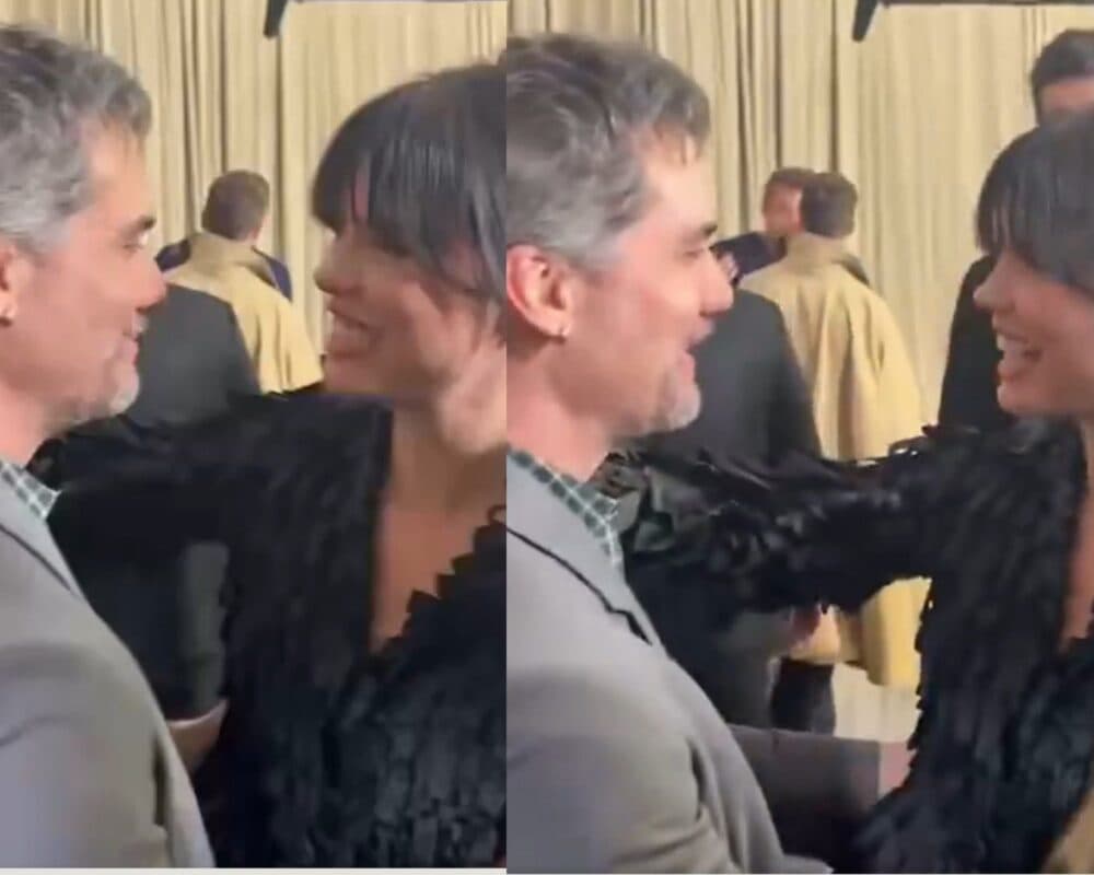 Mia Goth encontra Wagner Moura e dupla viraliza conversando em português