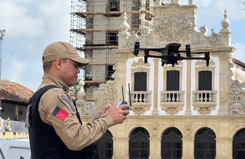 Pilotos de drones têm até quarta-feira para solicitar voos nas prévias de Carnaval em João Pessoa