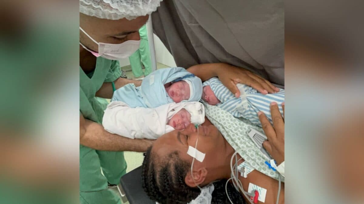 Hospital da Mulher de João Pessoa realiza primeiro parto de trigêmeos da unidade