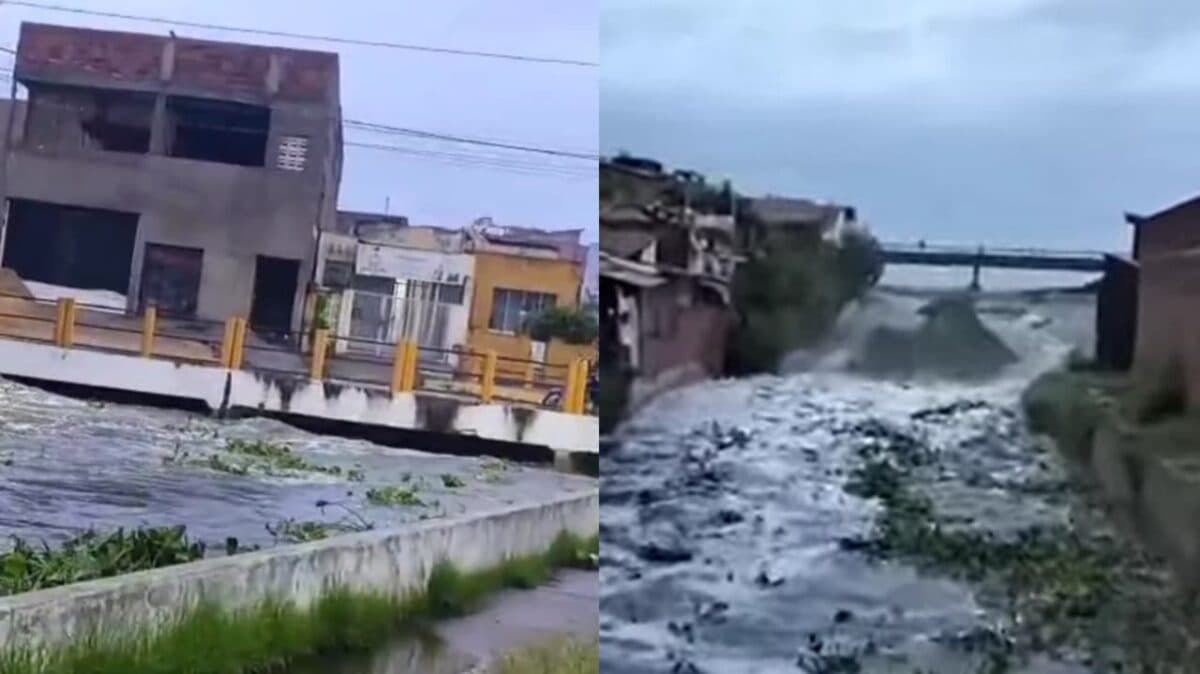 Cheia do Açude Grande, em Cajazeiras, impressiona populares; VÍDEO