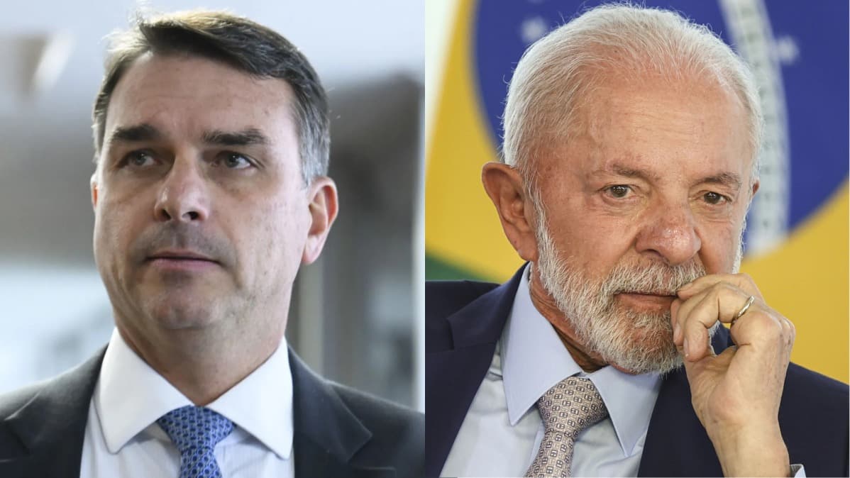 Flávio Bolsonaro sobe e sai na frente de Lula no 2º turno, em nova pesquisa Atlas