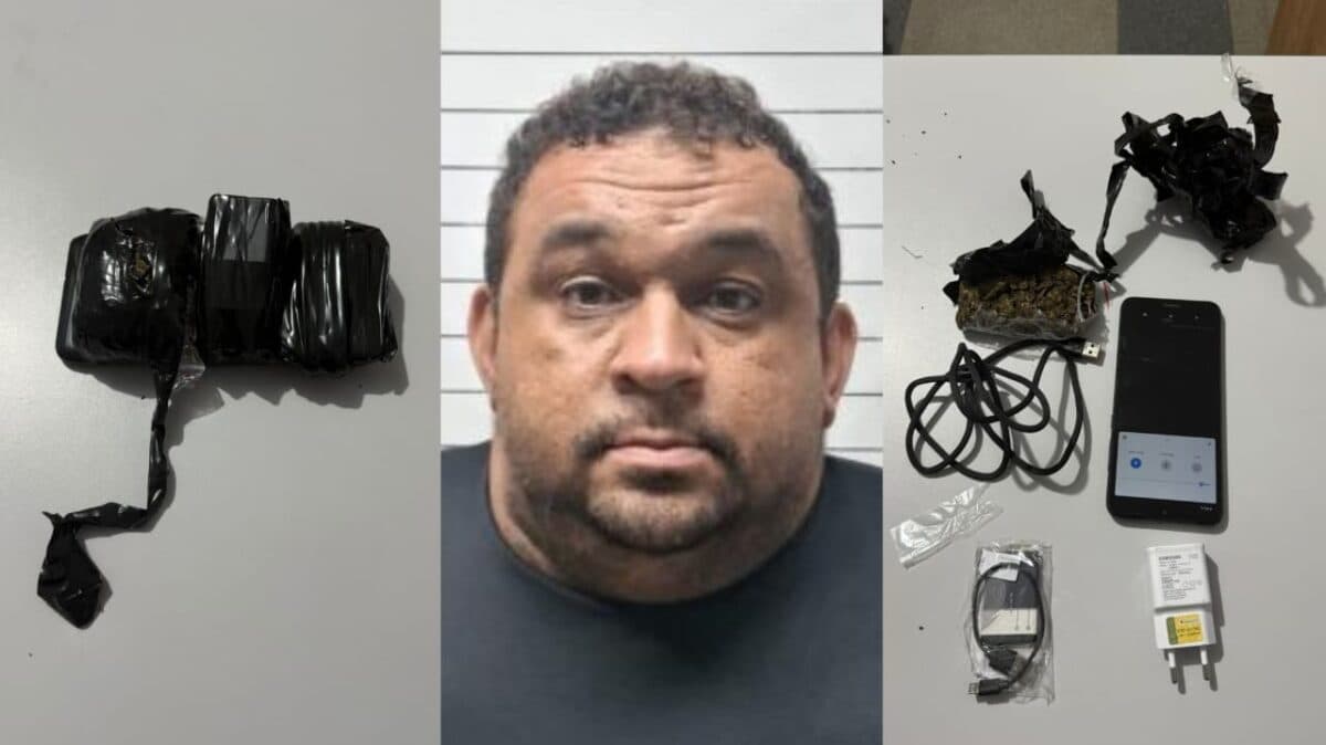 Audiência de custódia decreta prisão preventiva a advogado flagrado tentando entrar em presídio com celular e droga