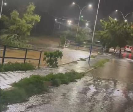 Inmet renova alerta de chuvas fortes e ventos de até 100 km/h hoje na Paraíba