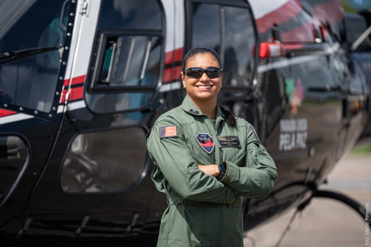 Tenente bombeira se prepara para fazer história e será a primeira mulher a pilotar aeronave da Segurança Pública da Paraíba