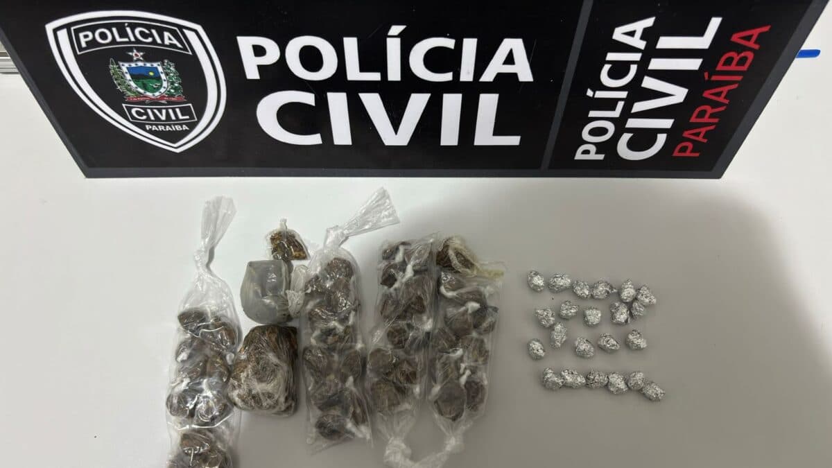 Quatro suspeitos são presos durante operação contra o tráfico de drogas em Coremas