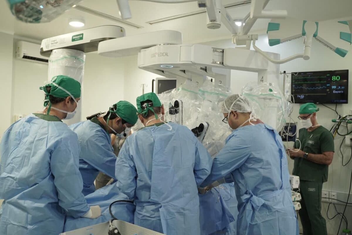 Em dois dias, hospital da Unimed JP realiza três procedimentos inéditos e coloca o Brasil na vanguarda da telecirurgia mundial