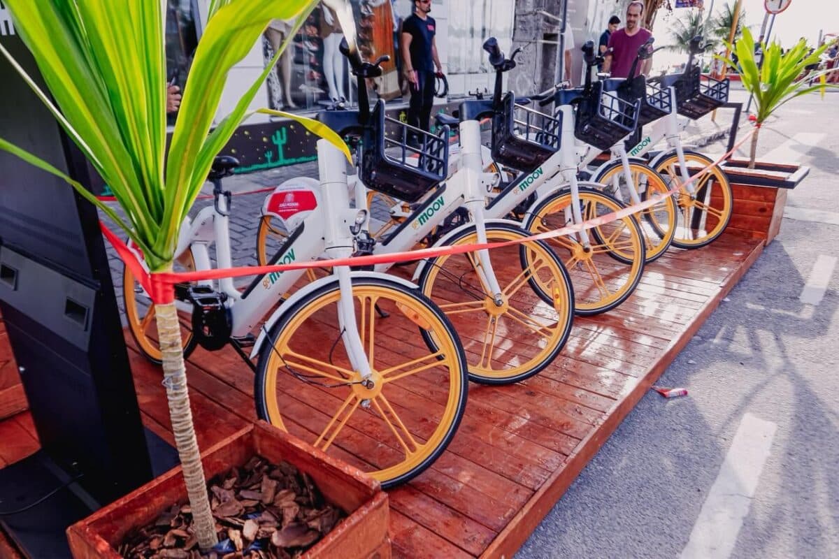 Prefeitura de João Pessoa apresenta modelo de 19 estações de bicicletas elétricas que serão instaladas na cidade