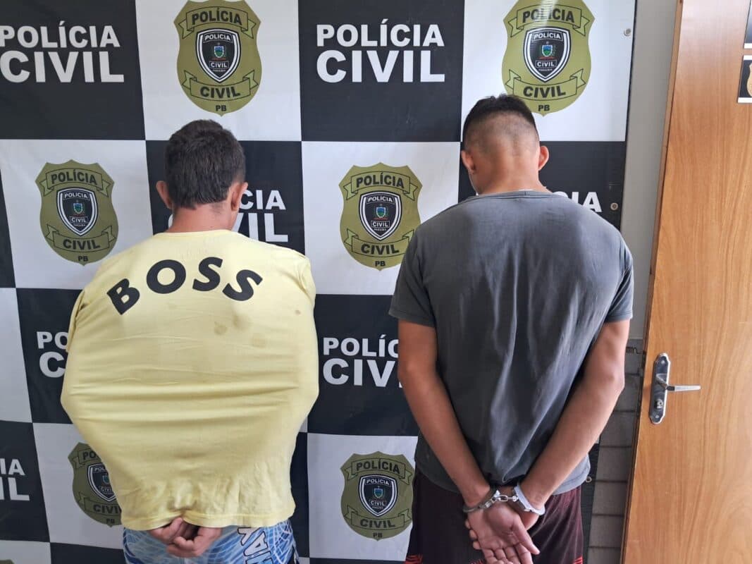Polícia Civil prende dois suspeitos de estupro de vulnerável contra adolescentes em Cuitegi