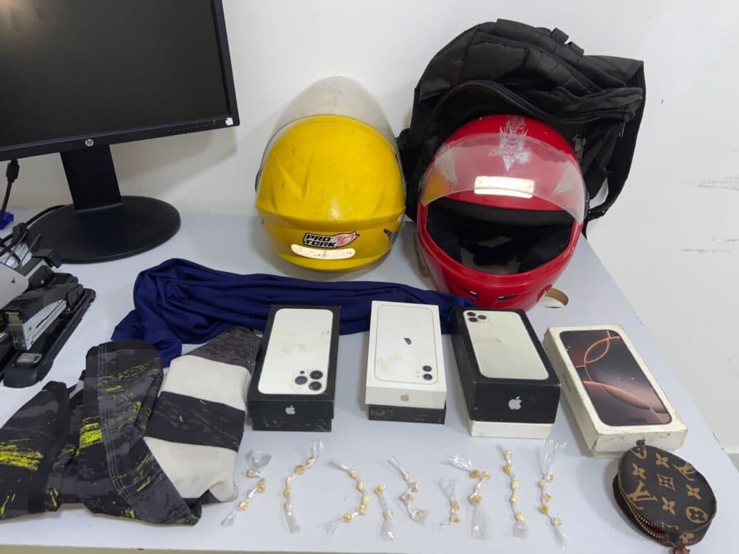 Polícia prende dupla suspeita de assaltar loja de eletrônicos em Patos e recupera produtos