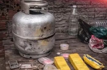 Idoso de 76 anos é preso com drogas dentro de botijão de gás em São Bento