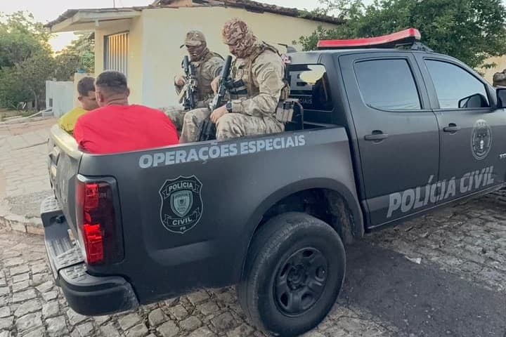 Operação Axolote: Polícia Civil cumpre 19 mandados e desarticula grupo criminoso em Patos