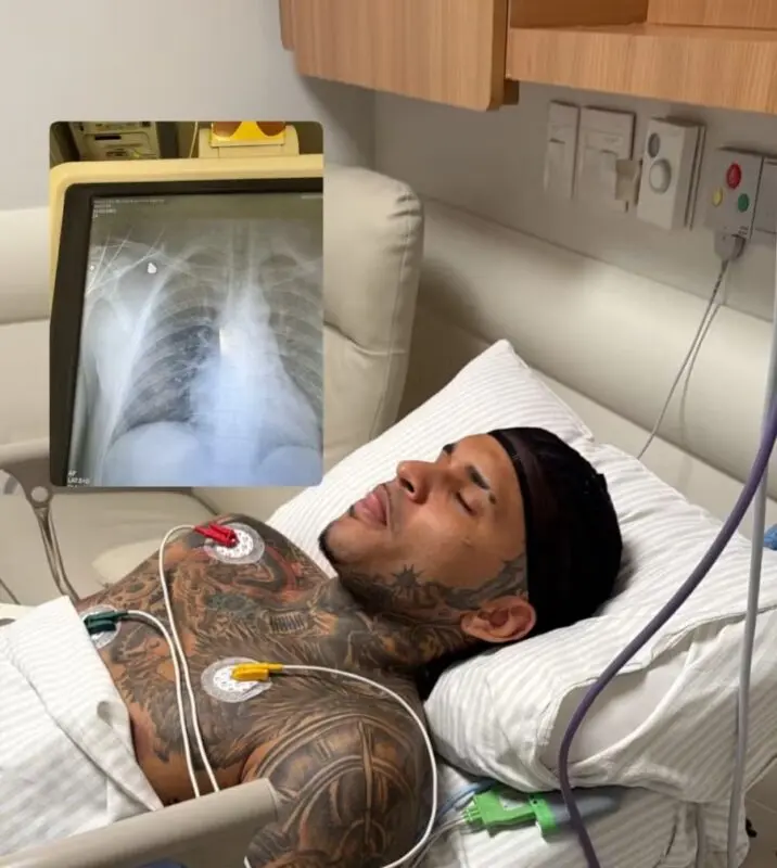 Cantor Anderson Neiff é baleado nas costas após apresentação em São Paulo; segue internado