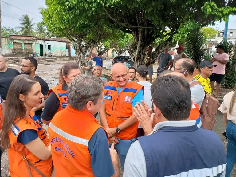 Defesa Civil Nacional e Governo da Paraíba vistoriam cidades atingidas pelas chuvas na Grande João Pessoa