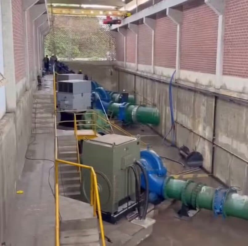 Após danos a bombas e motores, Cagepa faz reparos para garantir 100% de abastecimento ainda hoje