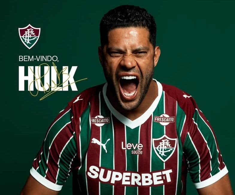 Hulk é anunciado pelo Fluminense e assina contrato até 2027