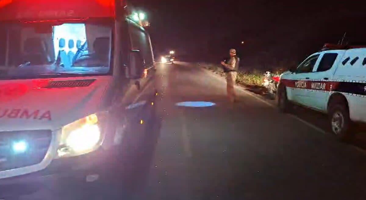 Acidente envolvendo motocicleta deixa dois feridos na Serra da Arara, no Sertão da Paraíba