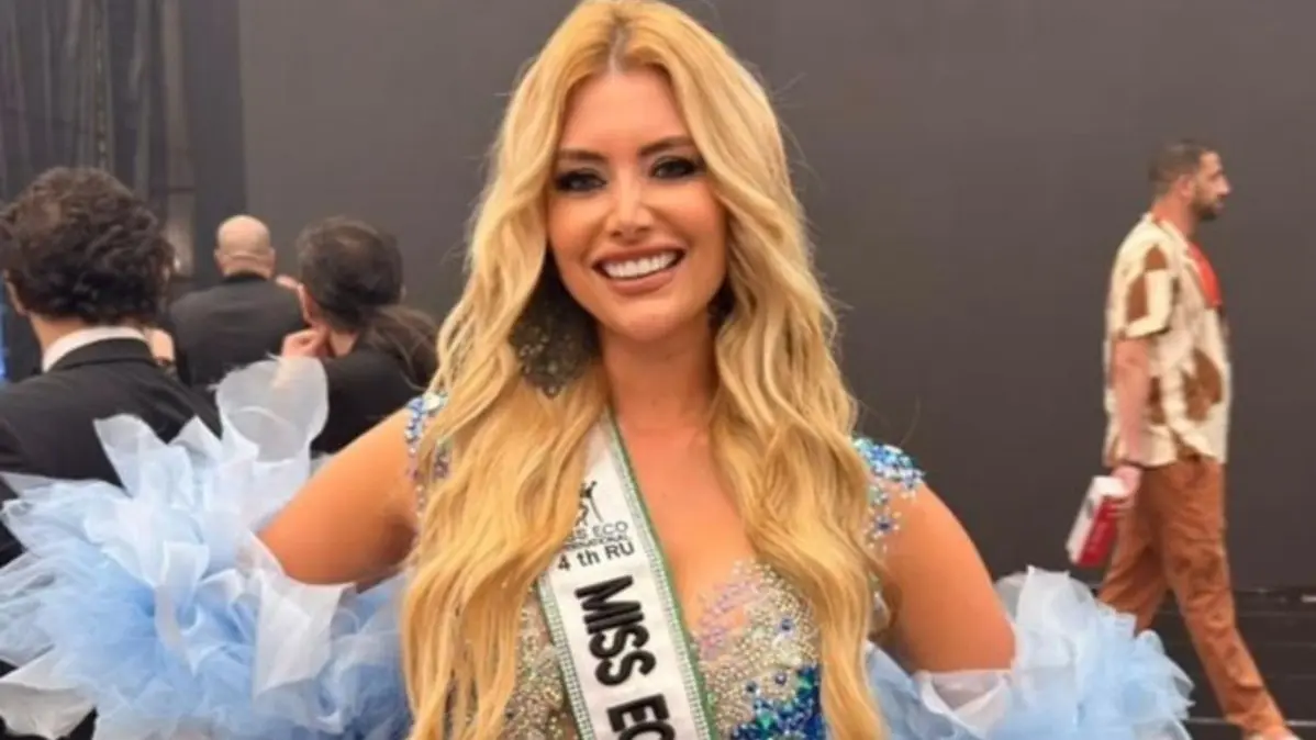 Miss Brasil leva tombo no palco durante revelação de 5º lugar em disputa no Egito